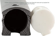 Load image into Gallery viewer, MEZUZAH CASE Holder ALUMINUM Gold  Waterproof Rubber Cork LOT OF 25 PCS (gold,)