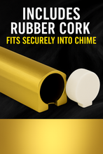 Load image into Gallery viewer, Aluminum MEZUZAH CASE Gold with Glossy Modern Shin Self Stick Waterproof Rubber Cork Sold in unit of 5 pcs