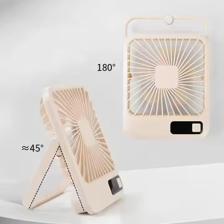 Air Cooling Desk Fan Mini USB Portable Fan Rechargeable Standing Fan