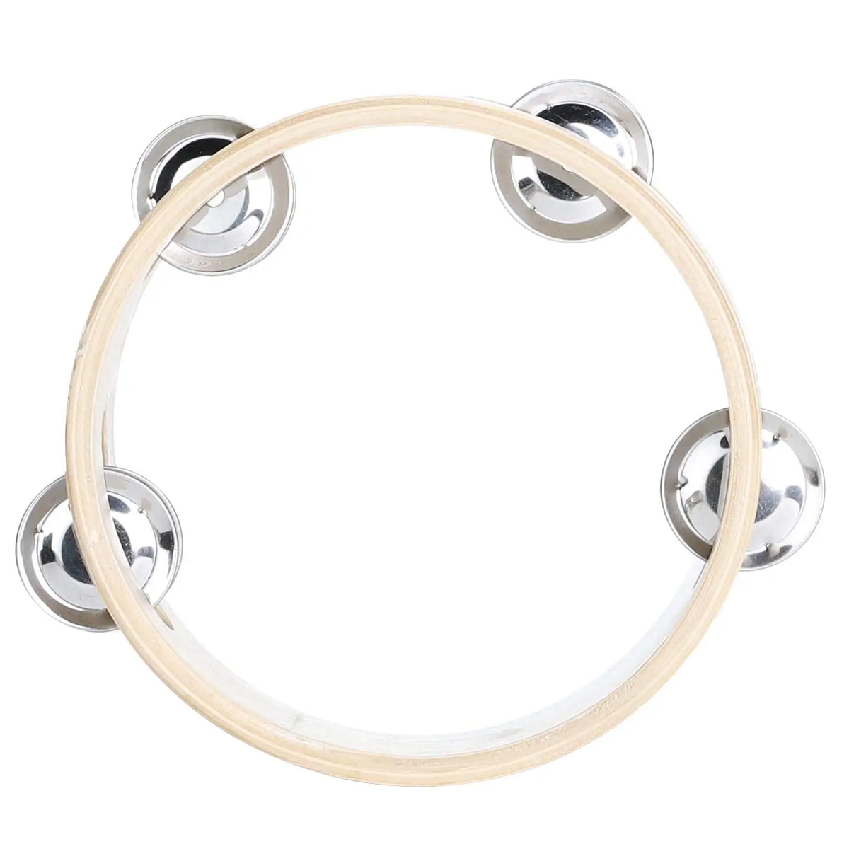 Tambourines Hand Held 6inch Tambourine Ring Metal Jingles Percussion Musical Educational Toy Instrument