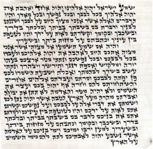 Load image into Gallery viewer, KOSHER MEZUZAH SCROLL מזוזות פויגל  כתב ארי' נבדק ע''י מחשב וע''י בודק מומחה each mezuzah is listed separately SIZE 10 CM 15 cm מזוזות פויגל