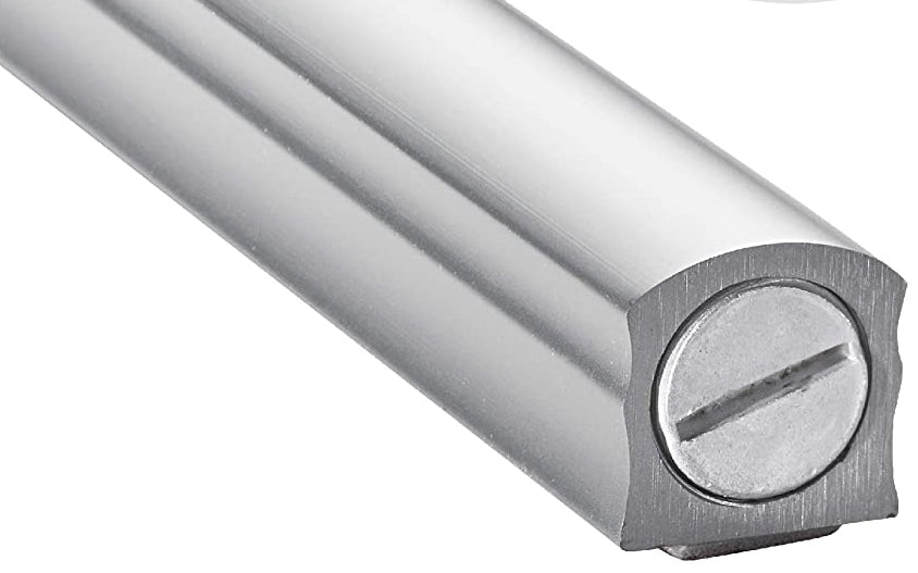 MEZUZAH CASE Holder Aluminum Matte Silver with Metal Chain Design lot of 5
