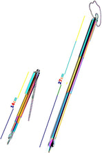 Load image into Gallery viewer, Torah Book Scalable Extendable Hand Pointer with Pocket Clip 14 cm Scalable to 27 cm Plus Steel Bead Chain Great Bar Bat Mitzvah Gift