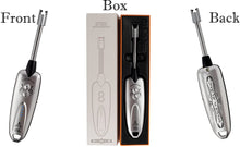 Load image into Gallery viewer, Shabbat Candles Lighter with Long Flexible Neck with LED Battery Display Safety Switch Flashlight And Magnet USB Rechargeable great Shabbat gift