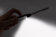 Load image into Gallery viewer, Shabbat Candles Lighter with Long Flexible Neck with LED Battery Display Safety Switch Flashlight And Magnet USB Rechargeable great Shabbat gift