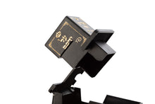 Load image into Gallery viewer, Plastic Tefillin Boxes Case BLACK AND SILVER FOR  רבינו תם Tam  with SILVER Metal Plate on top set of 2 shel rosh and Shel Yad For Righty being sold in unit of 12 sets