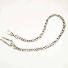 Load image into Gallery viewer, high quality medium size lidless quartz pocket watch pendant with 360mm Hook Chain