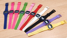 Load image into Gallery viewer, Classic Quartz Resin Strap, 18 Casual Watch Water Resist Stop Digita Sport Watch
