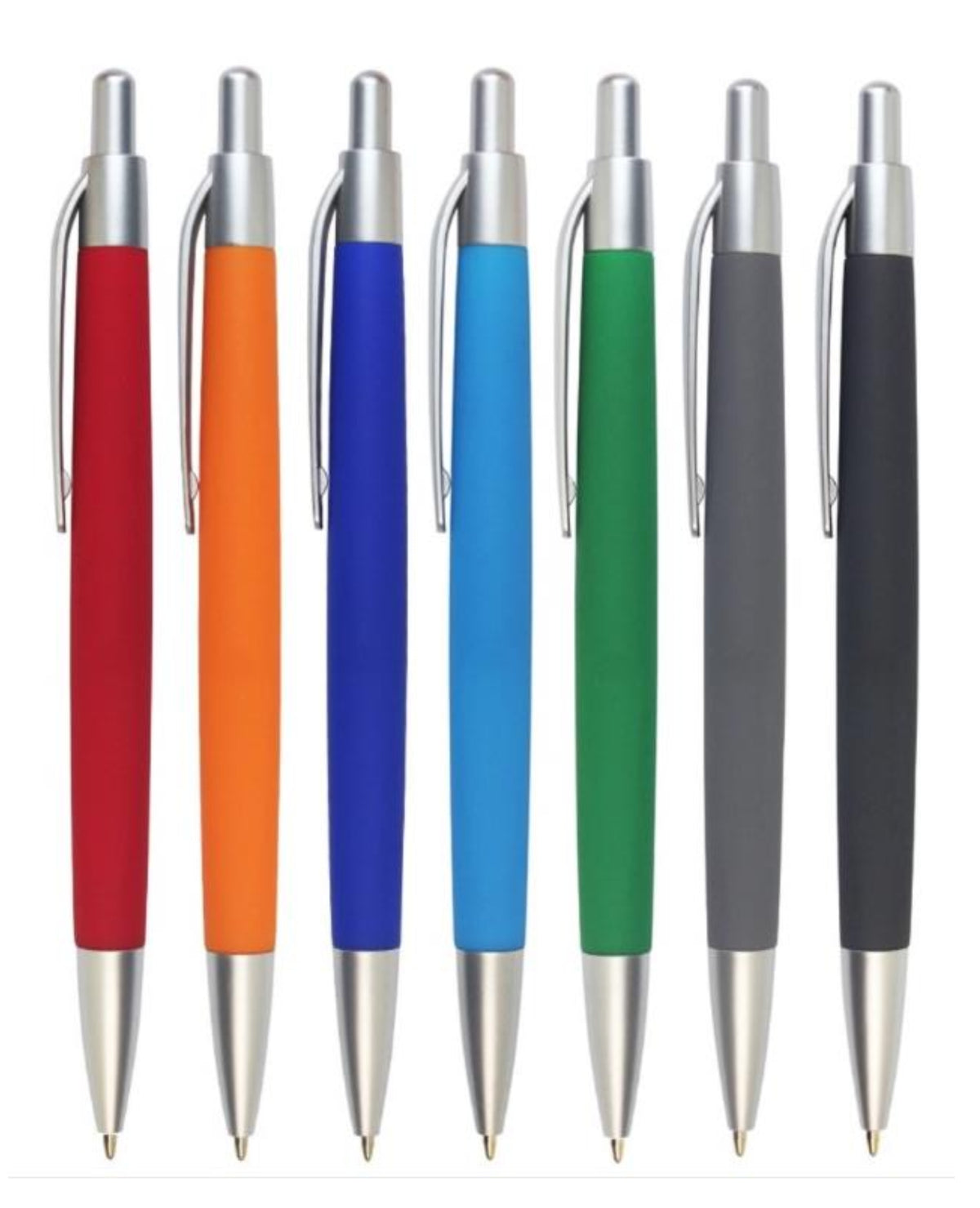 Plastic Plastic rubber pen custom logo printed