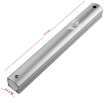 Load image into Gallery viewer, Aluminum MEZUZAH CASE Silver  Waterproof Rubber Cork Silver shin Sold in unit of 5 pcs