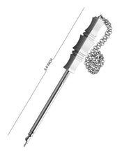 Load image into Gallery viewer, Torah Book Pointer Yad Hand Pointer ..Silver Finish Great bar bat Mitzvah Gift with a 20cm Bead Charm in Metal Gift Box