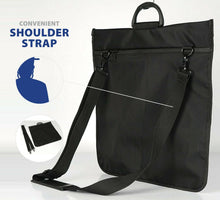 Load image into Gallery viewer, SUPER STAM Tallit tallis and Tefillin Clear Front Rain Proof Travel Tote bag with Carry Handle And shoulder strap