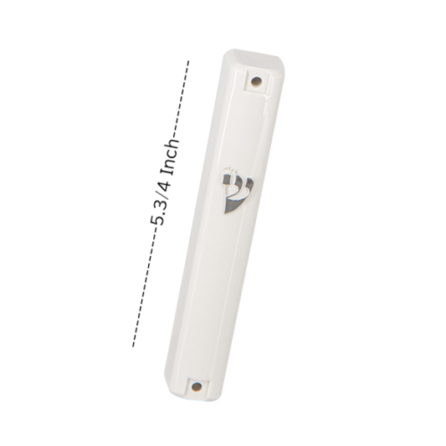 PLASTIC MEZUZAH CASE Rectangle Shape Silver shin colour and sizes 10/ 15 /12/ cm optional Waterproof Sold in unit of 5 pcs