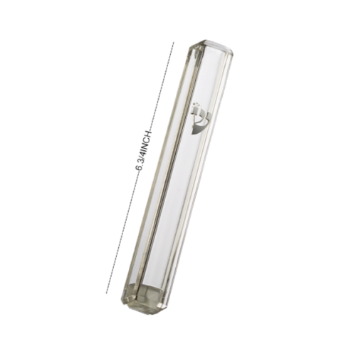 PLASTIC MEZUZAH CASE Rectangle Shape Silver shin colour and sizes 10/ 15 /12/ cm optional Waterproof Sold in unit of 5 pcs