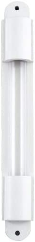 Wooden White Color Case Holder with Glass Cylinder
