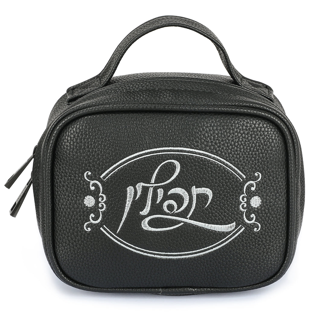 SUPER STAM Tefillin Faux Leather Prayer Travel Tote Bag Rain Proof Carry Handle