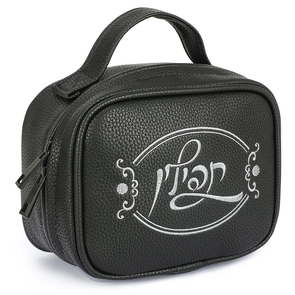 SUPER STAM Tefillin Faux Leather Prayer Travel Tote Bag Rain Proof Carry Handle