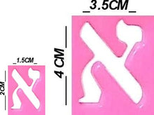 Load image into Gallery viewer, SUPER STAM hard plastic stencil all 5 pcs all 5 colors
