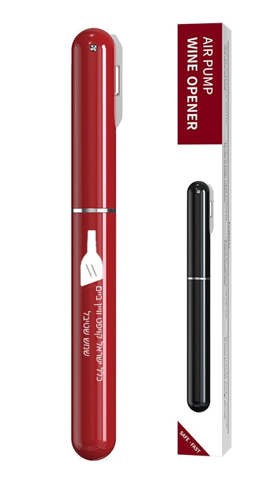 Air Pump Wine Bottle Opener Pen-shaped Pin Cork Remover Pneumatic Bar Corkscrew