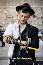 Load image into Gallery viewer, SUPER STAM Plastic For Lefty Tefillin Boxes Case BLACK AND SILVER FOR רש''י RASHI Or רבינו תם Rabbeinu Tam  with SILVER Metal Plate on top set of 2 shel rosh and Shel Yad For Lefty sold in unit of 12 sets
