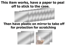 Load image into Gallery viewer, Plastic Tefillin Mirror For Tefillin Box case 32 x 32MM /1.2 x1.2 inches sold in unit of 12 pieces
