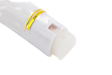 Load image into Gallery viewer, PLASTIC MEZUZAH CASE White Gold shin Semiround with little design self Stick Waterproof Rubber Cork
