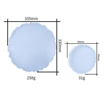 Load image into Gallery viewer, Silicone Resin Molds 13 inch round Tray Mold,

