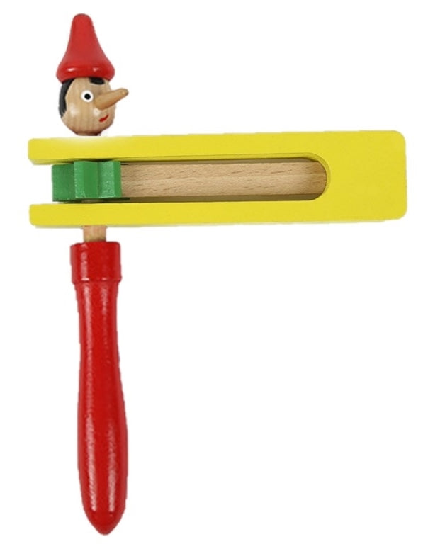 Colorful Wooden Gragger Grogger Noise Maker 5.72 x 4.91 inches Color P ...