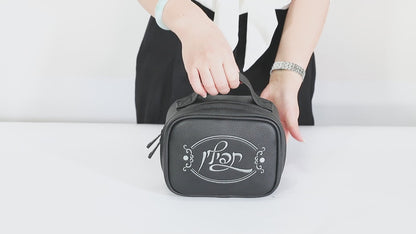 SUPER STAM Tefillin Faux Leather Prayer Travel Tote Bag Rain Proof Carry Handle