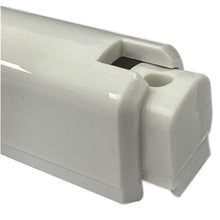 Load image into Gallery viewer, PLASTIC MEZUZAH CASE Rectangle Shape WHITE COLOR GOLD  shin waterproof Sold in unit of 5 pcs
