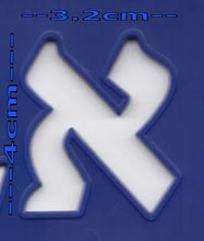Load image into Gallery viewer, SUPER STAM Hebrew ALEF Bet Hard Plastic Stencil Latest Modern Font (Large 28 x 20 cm) minimum order amount 12 pcs
