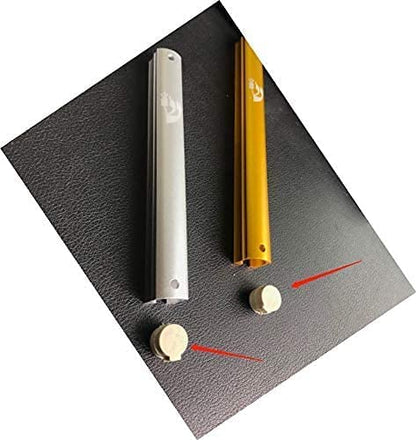 Aluminum MEZUZAH CASE Silver  Waterproof Rubber Cork Silver shin Sold in unit of 5 pcs