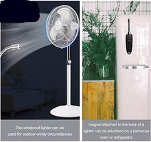 Load image into Gallery viewer, Shabbat Candles Lighter with Long Flexible Neck with LED Battery Display Safety Switch Flashlight And Magnet USB Rechargeable great Shabbat gift
