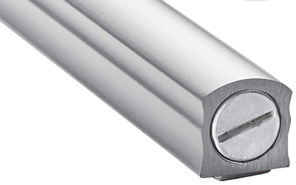 MEZUZAH CASE Holder Aluminum Matte Silver with Metal Chain Design lot of 5