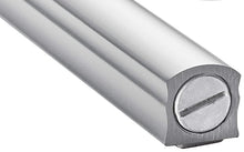 Load image into Gallery viewer, MEZUZAH CASE ALUMINUM  15 CM, MATT, WITH HOLES AND METAL SHIN Sold in unit of 5 pcs.
