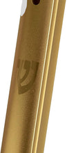 Load image into Gallery viewer, Aluminum MEZUZAH CASE  Gold with Glossy Modern Shin Self Stick Waterproof Rubber Cork  Sold in unit of 5 pcs
