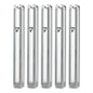 MEZUZAH CASE CLEAR Plastic with Mirror Design Rubber Cork Waterproof Rubber Cork Sold in unit of 5 pcs