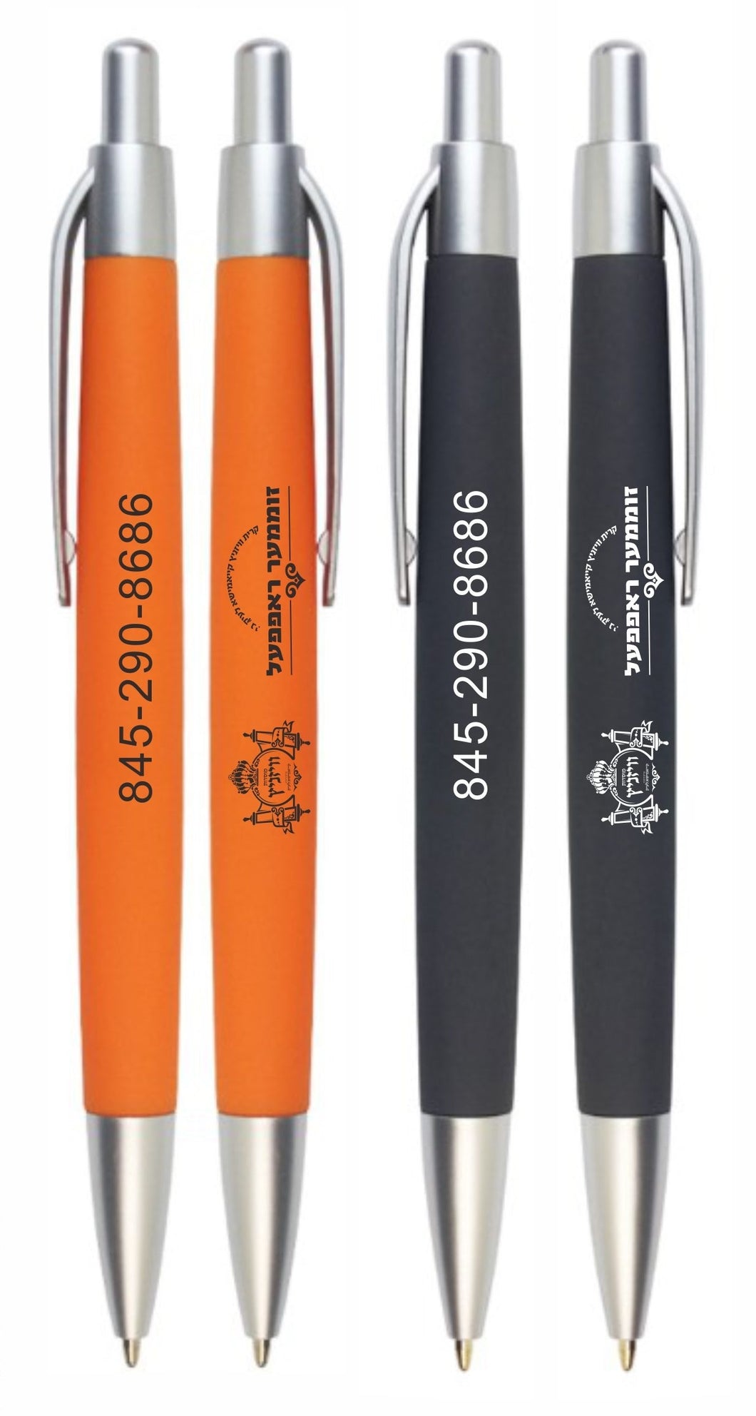 Plastic Plastic rubber pen custom logo printed