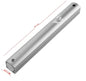 Aluminum MEZUZAH CASE Silver  Waterproof Rubber Cork Silver shin Sold in unit of 5 pcs