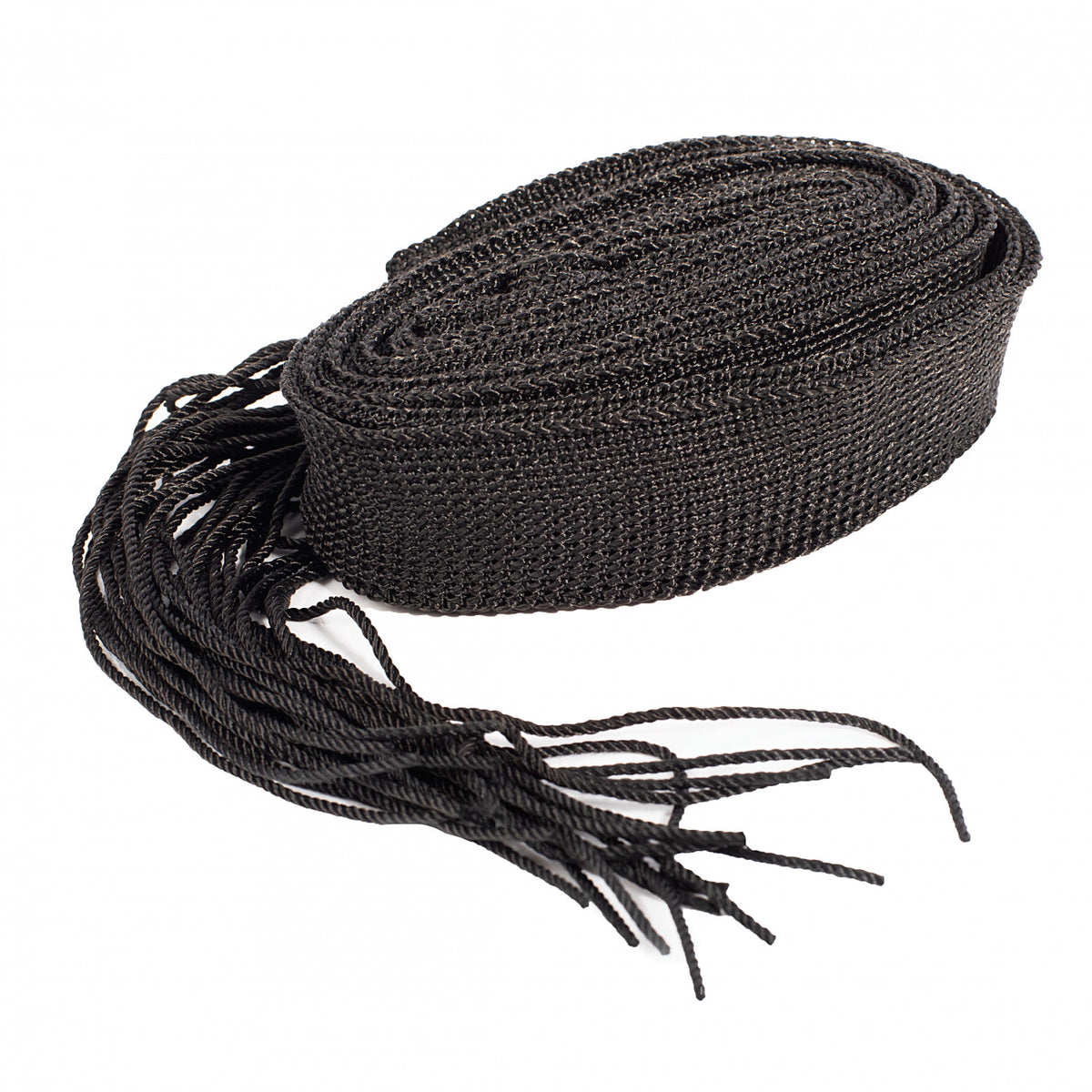 Gartel Chagura Ritual praying Flat Belt Black 18 strings