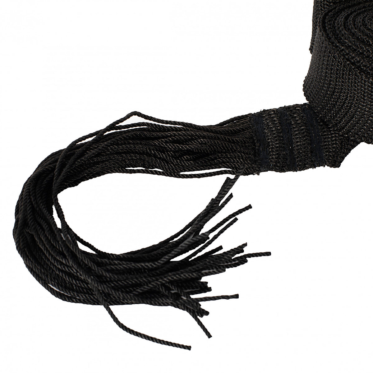 Gartel Chagura Ritual praying Flat Belt Black 18 strings
