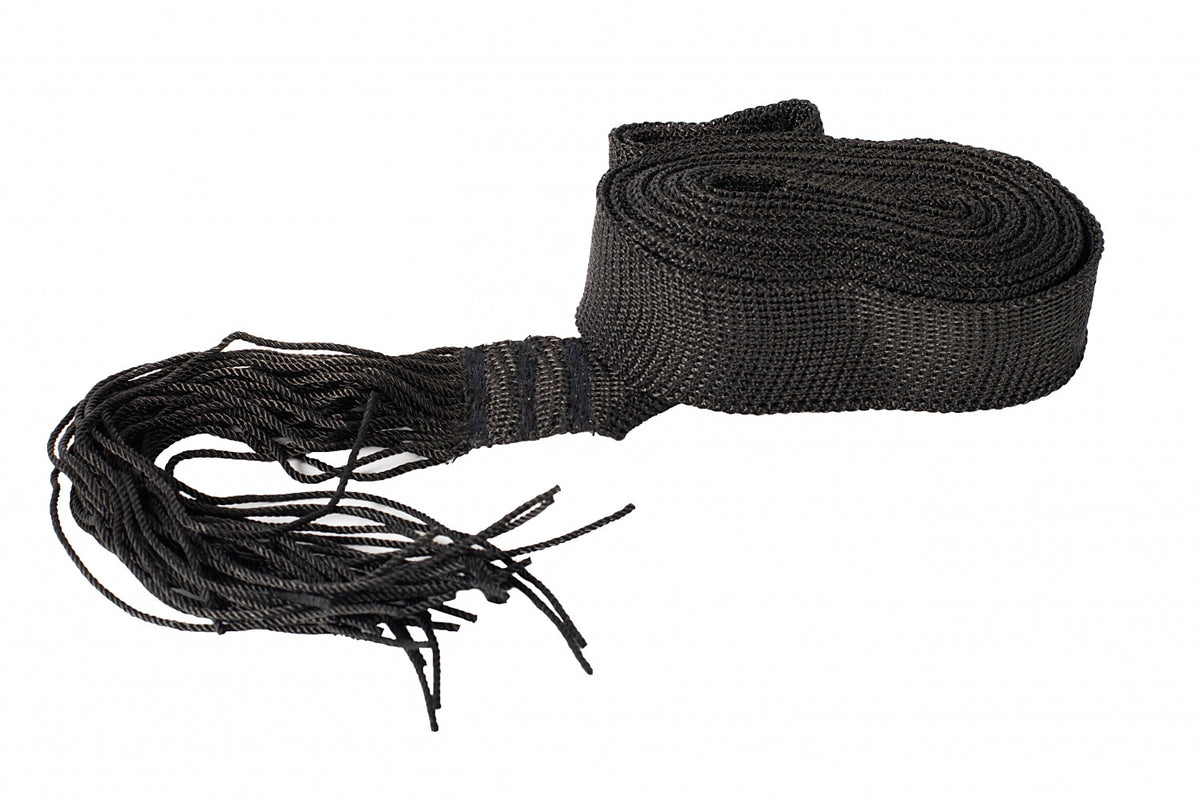 Gartel Chagura Ritual praying Flat Belt Black 18 strings