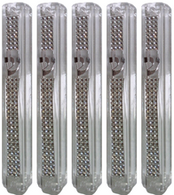 Load image into Gallery viewer, Plastic MEZUZAH CASE CLEAR with Stones 2965 Silver shin Waterproof Rubber Cork
