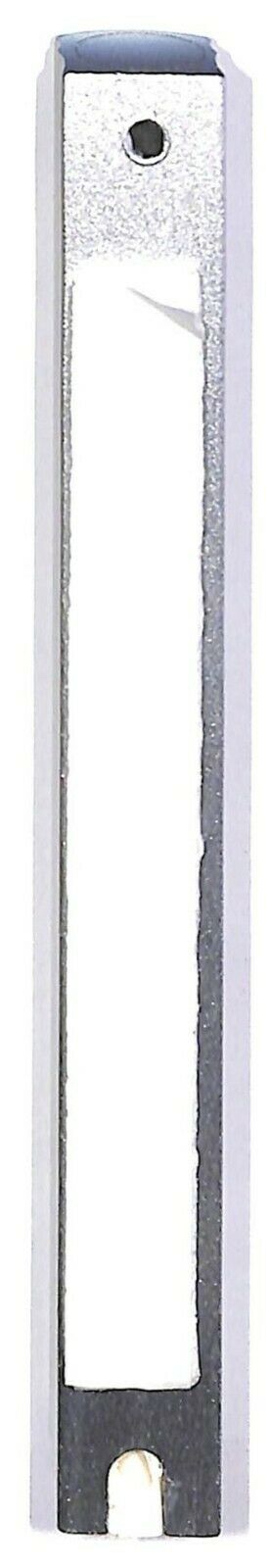 Aluminum MEZUZAH CASE Silver  Waterproof Rubber Cork Silver shin Sold in unit of 5 pcs